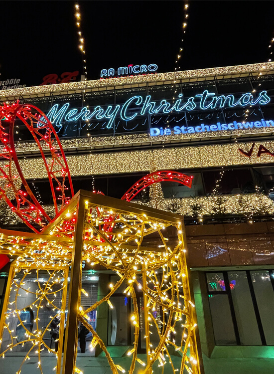 Weihnachtsbeleuchtung am Breitscheidplatz